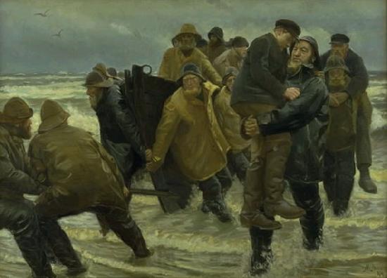 Michael Ancher A Crew Rescued